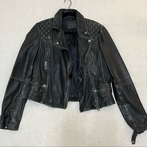 All Saints Leather Jacket
